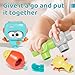 SOCBTNSO DIY Assemble Water Pipe, Bath Toys for Kids Ages 4-8, Building Kit for Ages 5-7, Fun Bath Tub Time Birthday Gifts for Toddlers 3 + Year Old Boys & Girls
