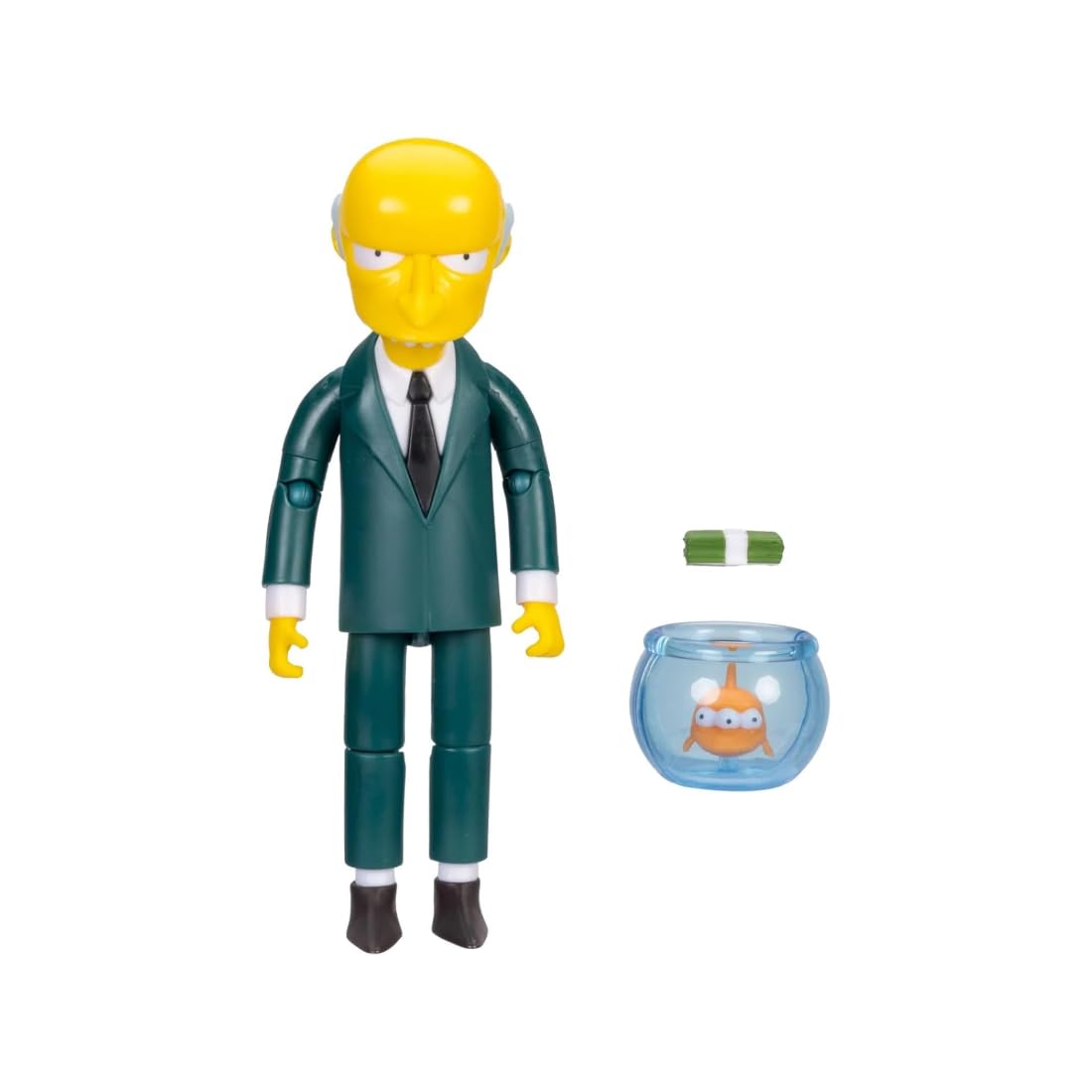The Simpsons Mr. Burns de 5 Pulgadas con Blinky in Bowl