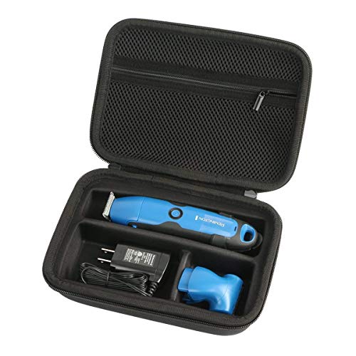 khanka Hard Travel Case Replacement for Remington PG6025 PG525 WetTech Lithium Powered Head, Beard, & Body Grooming Kit, Trimmer (8 Pieces)