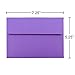 JAM PAPER A7 Colored Invitation Envelopes - 5 1/4 x 7 1/4 - Violet Purple Recycled - 25/Pack