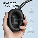 Soundcore Anker Life Q20 Hybrid Active Noise Cancelling Headphones, Wireless Over Ear Bluetooth Headphones, 60H Playtime, Hi-Res Audio, Deep Bass, Foam Ear Cups, Travel, Office, USB-C Charging - Image 5