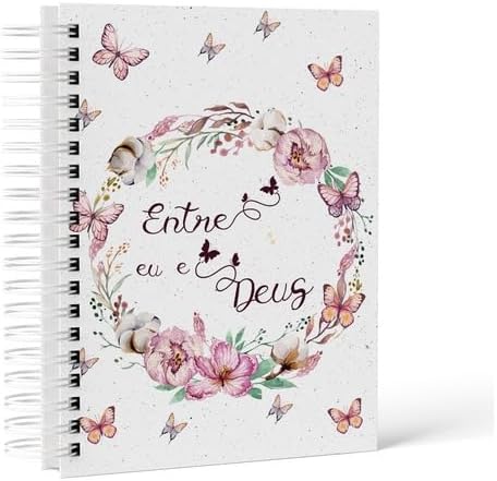 Caderno Devocional Leitura Diária Da Bíblia Entre Eu E Deus (Branco)