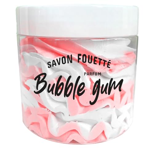 French Tendance - French Tendance - Savon Fouetté 190 ml – Senteur Bubble Gu, – Nettoie, Hydrate et Adoucit la Peau – Texture Crémeuse – Idéal Douche, Bain & Rasage – Soin Cocooning - -49%