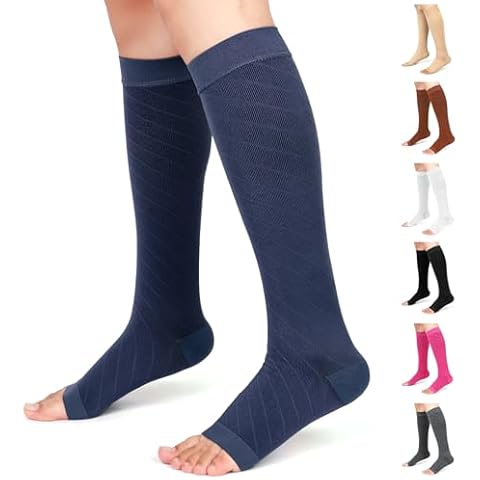 Ailaka Knee High Compression Socks for Travel Cover