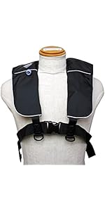 Amazon | 藤倉航装 自動膨脹式 救命胴衣 WP-2 【ベルト・腰巻式】 国土