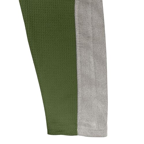 Sudadera sin mangas hombre con sofisticado empalme de gamuza y capucha ajustable moderna 5