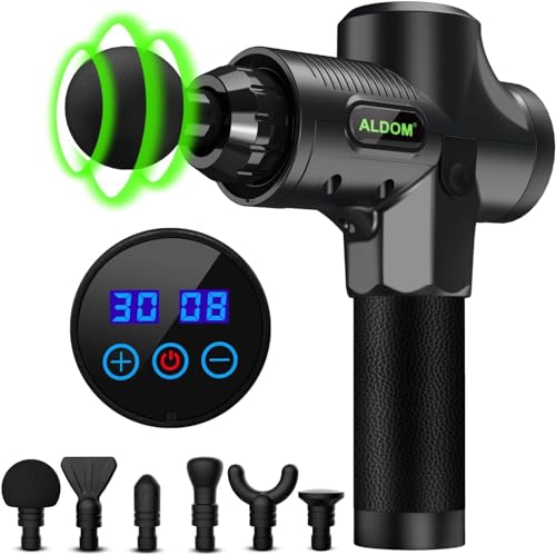 ALDOM Massage Gun with 30 Speed Levels