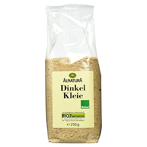 Alnatura Bio Dinkelkleie, 6er Pack (6 x 250 g)