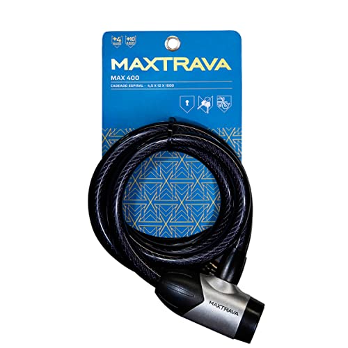 CADEADO ESPIRAL 12X1500MM FUME MAXTRAVA - 000791