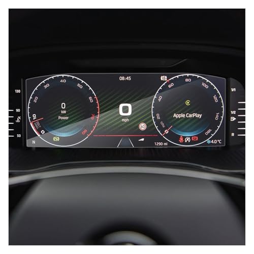 Protecteur écran Skoda Octavia MK4 verre trempé anti-rayures pour navigation 10 pouces