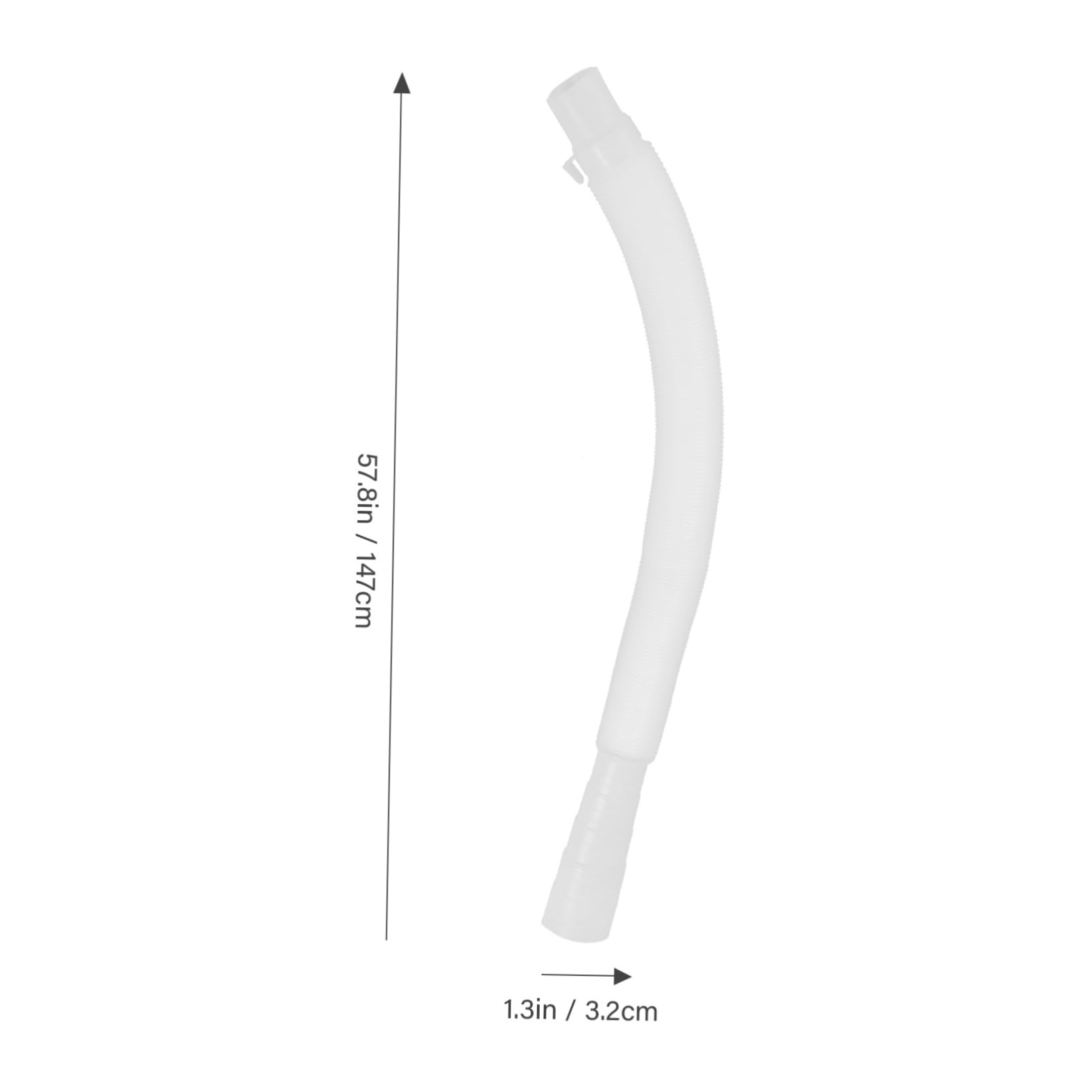 FONDOTIN Swimming Pool Pump Hose Replacement 3 Sets Pool High Strength Flexible Leakproof