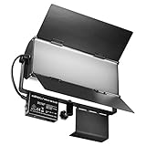 walimex daylight 250 mit softbox SEHR HOHE LEISTUNG - Hochwertige LED Flächenleuchte mit überzeugenden 65 Watt Leistung sorgen für 6.000 Lumen, Lebensdauer 50.000h, Farbtemperatur 5.600K Tageslicht, Helligkeit stufenlos dimmbar