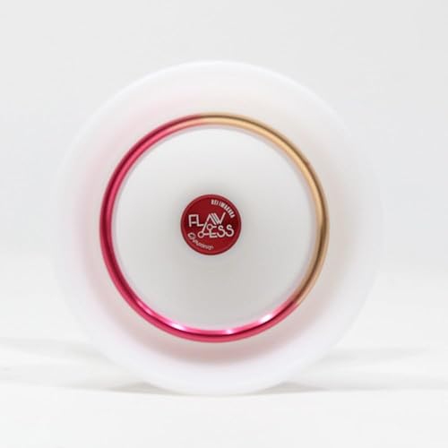 Yoyó impecable - YoYo fuera de cuerda - Rei Iwakura Signature Yo-Yo (blanco con borde rojodorado)