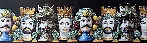 Tappeto cucina a metraggio antiscivolo Mori TESTA su misura largo 50 cm