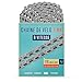 Alphatrail Chaîne de Vélo Finn 5, 6, 7, 8 Vitesses 116 Maillons I Compatible avec Shimano, SRAM, KMC, Connex I INCL. Attache Rapide Chaîne