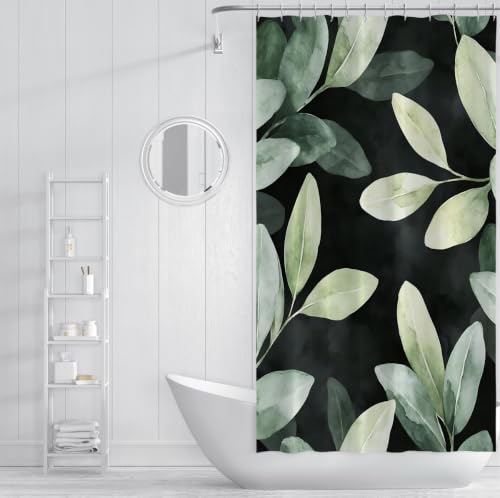 Rideau de bain avec oeillets antirouille pour douche humide
