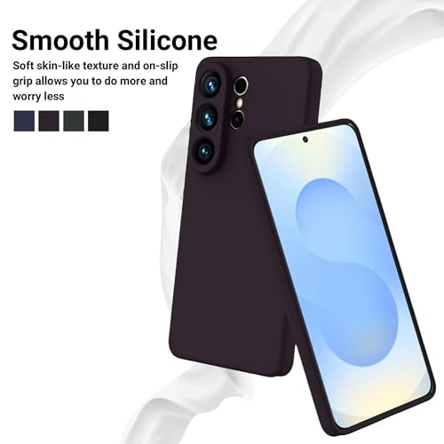 Image of ArmourPro Soft Silicone Back Cover for Samsung Galaxy S26 Ultra | Pruple
