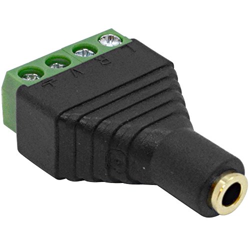 Seismic Audio SAPT532 par conector 3.5mm TRRS hembra miniatura 2