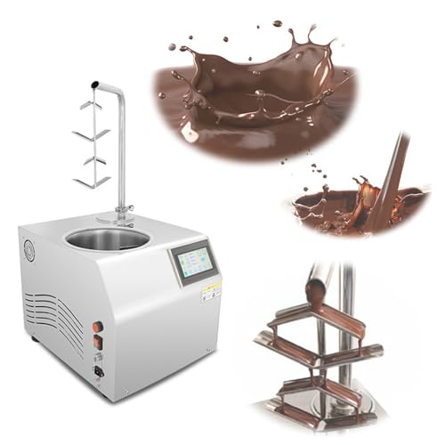 Máquina Comercial para fundir Chocolate, Fuente de Chocolate de Acero Inoxidable con crisol, Ideal para cafeterías, Bares y hoteles.