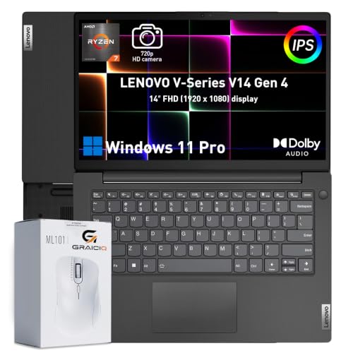 Lenovo V14 Business Laptop AMD Ryzen 7 7730U, 16GB DDR4 + 1TB SSD