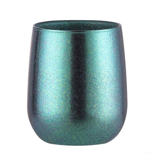Recipiente de titanio para bebidas con propiedades de aislamiento, ideal para picnics y uso diario (verde, 240 ml)