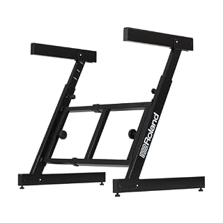 Stand clavier KS-11Z Roland | Un stand en Z robuste à largeur réglable pour les pianos de scène à 88 touches et autres claviers | Bras repliables et recouverts de mousse | Transport & stockage faciles - Les Beatles, Paul McCartney, John Lennon, RIngo Starr, George Harrison