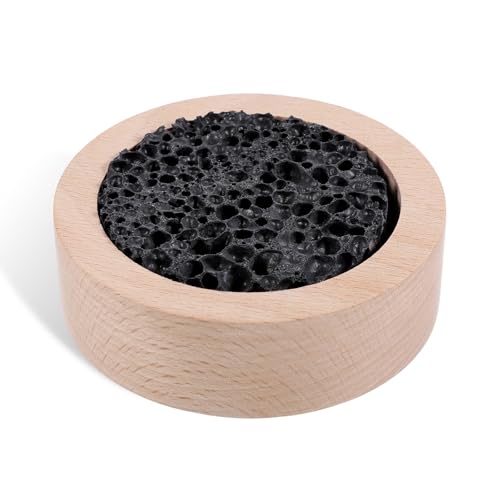 Passive Rock Diffuser with Wood Base