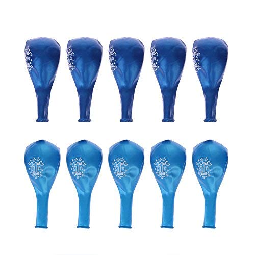 Youthkit 10 Pcs Baby Boy´s and Girl´s 1st Birthday Balloons Party Decoration for 1 Year Birthday