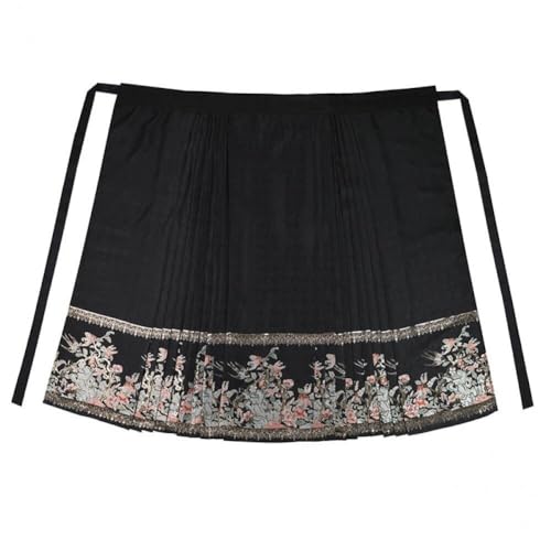 Jupe Face de Cheval Hanfu Ming : Ensemble Robe Traditionnelle Coupe Ajustée - 5
