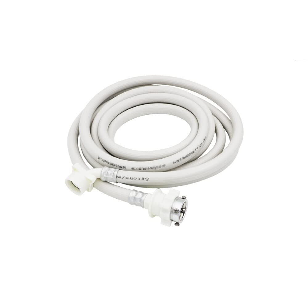 Lavadora Manguera PVC Lavadora Conector Inlet G1 / 2 ", tubo de extensión de la manguera de entrada de agua, tubo a prueba de explosiones engrosados ​​de tres capas, 1,5 m, 2 m, 3 m, 4 m, 5 m, 10 m