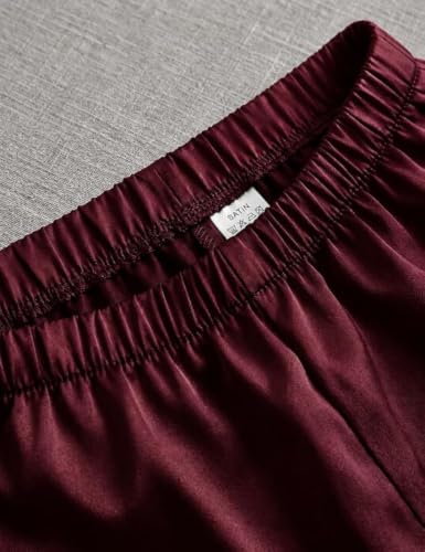 Leathex satin shorts – image 5