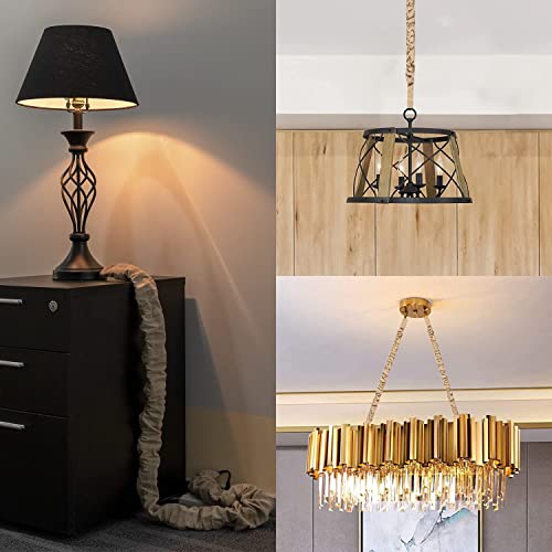 Fabric Cord Cover, Chandelier Chain Sleeve, 4 Feet Length Natural Linen Burlap Wire Covers Use For Ceiling Lighting, Electrical Wires On Floor, Lamps Cable Management, Swings Chain Cover Decorative #TOP4