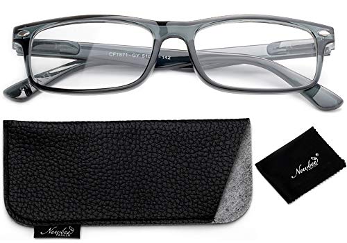 Image of Newbee Fashion-Clear Lense Glasses Men Women Fashion Clear Lens Glasses Frame Non Prescription Rectangular Frame