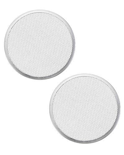 Srzllxfc Stainless Steel Screen Filter Strainer Lid for 86mm Wide Mouth Mason Jar, Mouth Mesh Bean Sprout Sieve Lid for Bean, Alfalfa, Broccoli - Sprouting Lids - 2 Pack Mason Jar Screen Lids