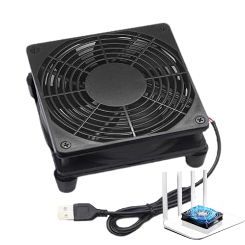 Ventilador de enrutador de 12 cm silencioso