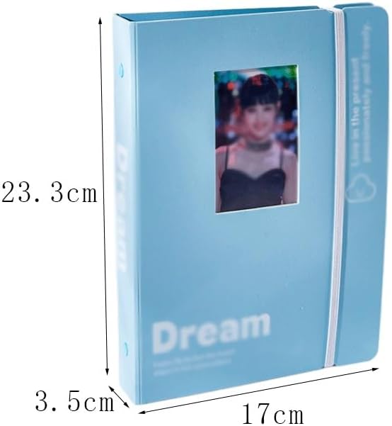 Fresh Gentle Card Album Hollow Page Book for Storing Girls' Small Cards Photos