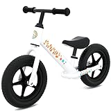 🚴‍♀️Material del auto de equilibrio: el marco y los neumáticos de espuma EVA resistentes a las puñaladas hacen que la rueda del auto de equilibrio sea antideslizante, resistente al desgaste, altamente resistente a los golpes, firme y liviana, con un peso de carga de 30 kg, para satisfacer sus diferentes necesidades de el proceso de crecimiento.