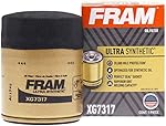 FRAM Ultra Synthetic Automotive Replacement Oil Filter, Designed for Synthetic Oil Changes Lasting up to 20k Miles, XG7317 with SureGrip (Pack of 1)