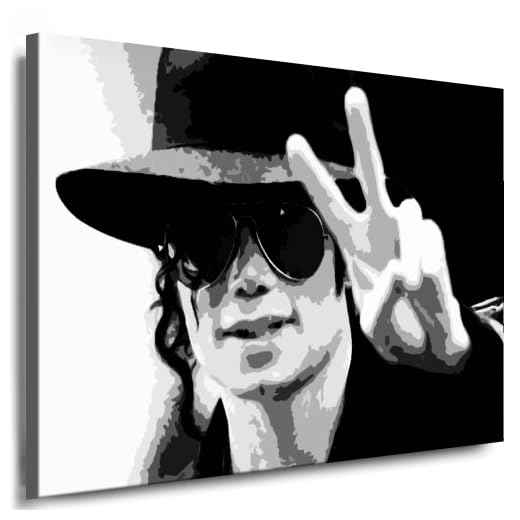 Michael jackson impression 100 x 70 cm sur châssis clés pop-art, peintures, art déco photos