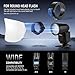 NEEWER CRS7 Softbox Diffusion Dome with 3 Adapter Rings, Compatible with Godox V1 Z1 Z2 Round Head Flash and Square Speedlite Z760 and More, Mount for Video Light MS60B MS60C MS150B
