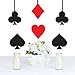 Big Dot of Happiness Las Vegas - Card Suits Decorations DIY Casino Party Essentials - Set of 20