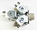 LG Washing Machine Valve Set - (1) 5221ER1003A and (1) 5220FR2006H