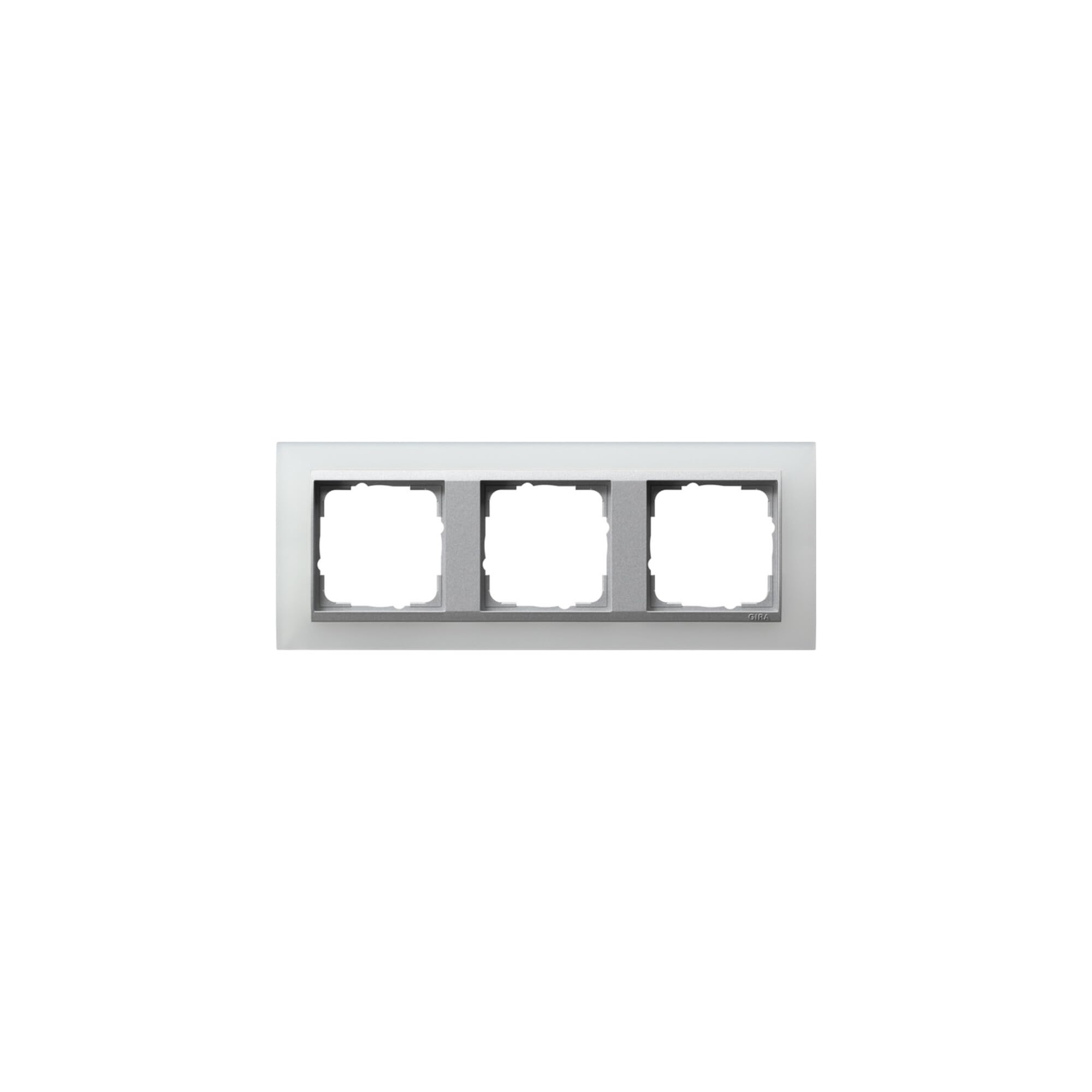 Gira 021350 plaque Event Opaque design minimaliste blanc haut de gamme