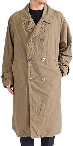 Amazon 08サーカス ドロップショルダー トレンチコート S19sm Co02 メンズ 4 M Khaki Beige コート ジャケット 通販
