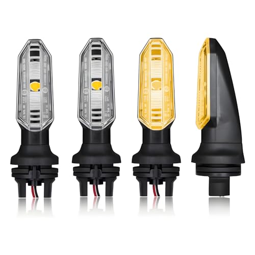 JustGoFit Sinalizadores LED para Motocicleta e Bicicleta