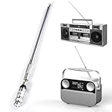 76-108MHz Telescopic Antenna FM Radio Antenna with BNC Connector Extendable Antenna Receiver VHF FM Antenna for FM Transmitter Radio - Image 6