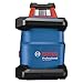 BOSCH GRL4000-80CHVK-S REVOLVE 18V Connected Self-Leveling Horizontal/Vertical Rotary Laser Kit, Includes Tripod, Grade Rod, Receiver, Battery Adapter, 4 D Batteries, Carrying Case, & Accessories