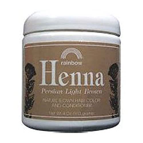 Rainbow Research Henna Persian Light Brown 4 Oz 4 pack miniatura 1