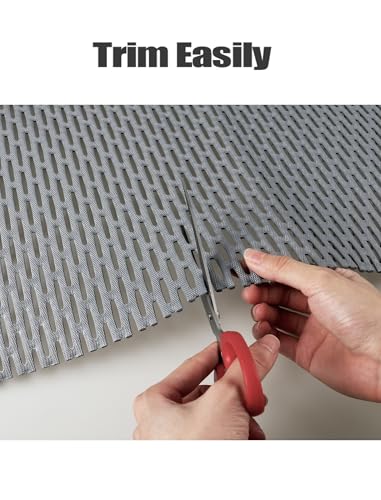 Image of Extra Large Non Slip Shower Mat, Yonala 59.1 inch x 35.4 inch Anti Slip Oversize Shower Mat for Inside Shower, Big Trimmable PVC Shower Floor Mat for Shower Stall, Bathroom, Tub, Quick Drying Matt