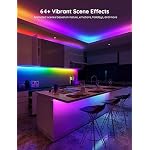 Govee 32.8ft RGBIC LED Strip Lights, Work with Alexa and Google Assistant - Image 2